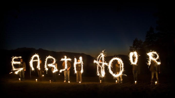 earthhoursparklers
